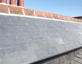new slate or tiled roof