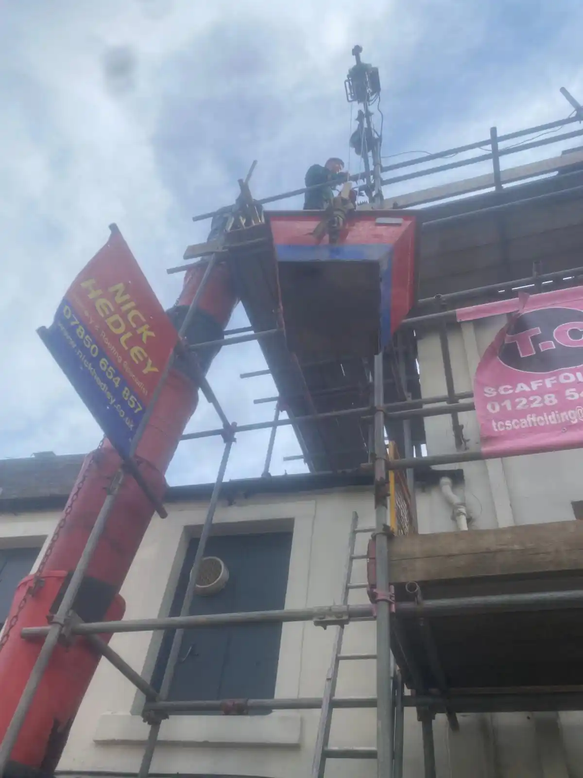 Greggs Penrith re-roof by Nick Hedley Roofing